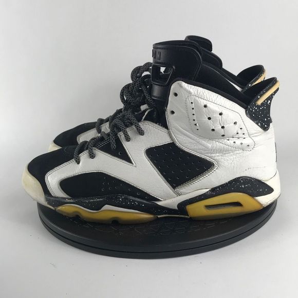 Nike Air Jordan 6 Retro Oreo 2009 Black/White 384664-101 Men’s Size 10 - Picture 8 of 12